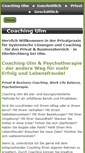 Mobile Screenshot of coaching-ulm24.de
